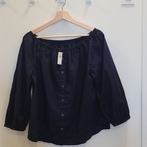 Navy Gap blouse